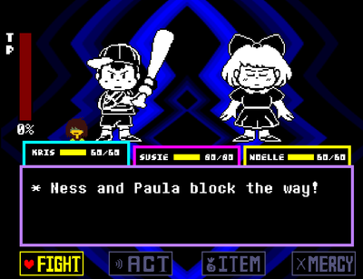 Ness And Paula Block the- Wait A Second