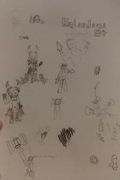 concept art's for Holandaria Red Winter i made with my friend