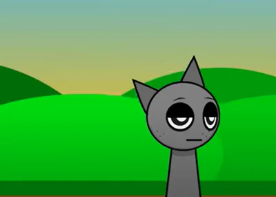 Gray traversing hills