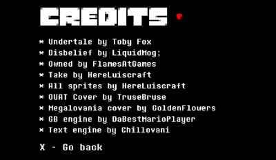 Credits!
