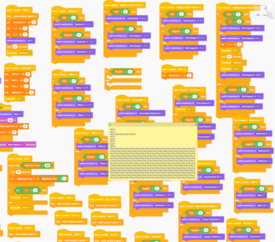 I need help. Please. Very much too much code.