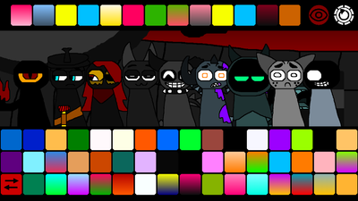 Shades from black to gray in Horror Mode