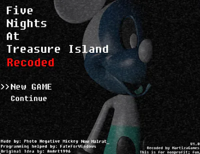 FNATI Original: Recoded Menu