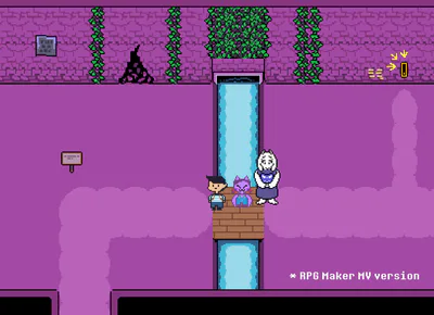 I first tried making my fangame in RPG Maker MV but decided to move to Game Maker.