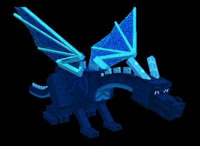 2024 HHS Parody Cameo Character #8 - Zedd Lighting Ender Dragon (ZLED) The Lighting Dragon - From The Dragons Mounts Mod from Minecraft