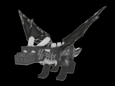 2024 HHS Parody Cameo Character #74 - Lord Nender Storm Ender Dragon (SLOROID) The Storm Dragon (Male Variant) - From The Dragons Mounts Mod from Minecraft