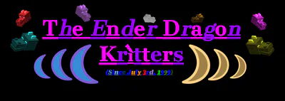 The Ender Dragon Kritters Official Logo #VersionTwo - (Created on: June 5th, 2025)