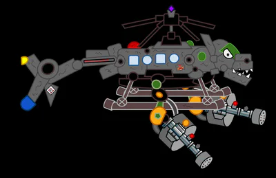 2024 Recordatus DDS Parody Character #23 - VellaPort "HellocapterSauron" (Version #2) - (Created on: Aug. 17th, 2025)