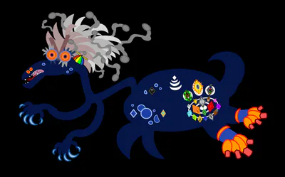 2024 Recordatus DDS Parody Character #21 - Hawn-Whataw-Dozen "Drawnnrenss" - (Created on: July 6th, 2025 - July 31st, 2025)