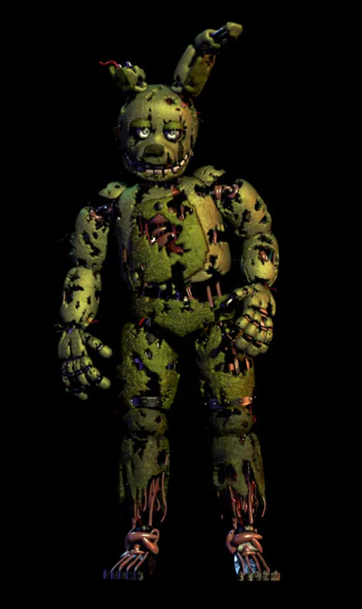 HT Band Member #3 - Springtrap - (From FNAF 3 "Five Nights at Freddy's 3")