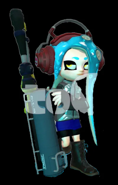 HT Band Member #8 - Crystal The Octoling - (From the Splatoon Fan-Verse) (AKA: Crystal-Ling Strikershows)