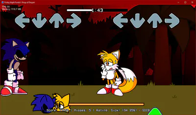 Friday Night Funkin' Sonic.EXE: Rings Of Despair