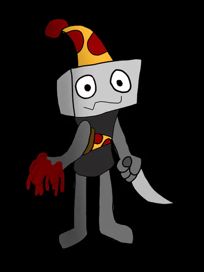 Birthday boy pizza blam