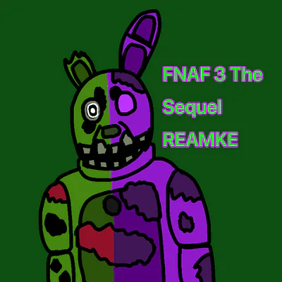 Custom artwork for FNAF 3 the Squeal Remake