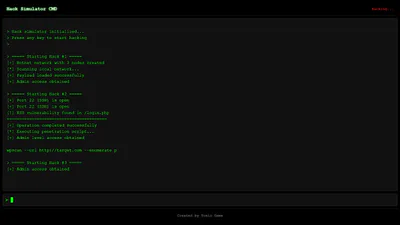 Hack simulator