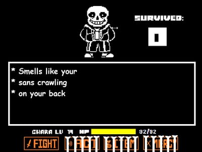 Endless Sans Funtime [Undertale Fangame] by TheRealPhantomEagle - Game Jolt