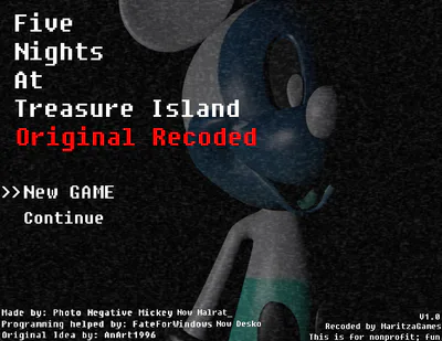 FNATI Original: Recoded Menu