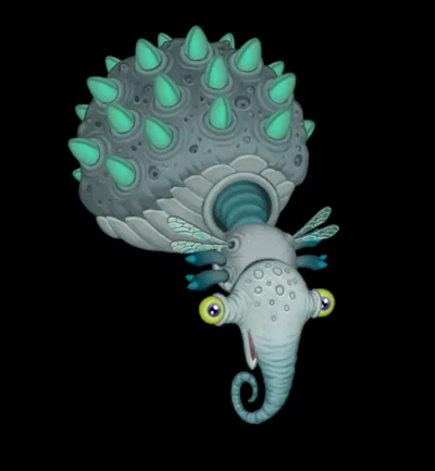 2025 DDS Parody Cameo Character #135 - Achoo (AWchewEEi) Heiste - Jerm From My Singing Monsters on Paironormal Carnival