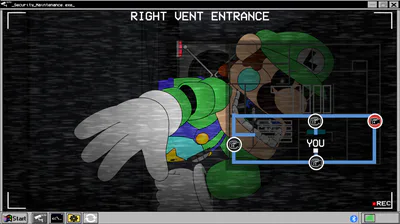 Rockstar Luigi in the Vents.