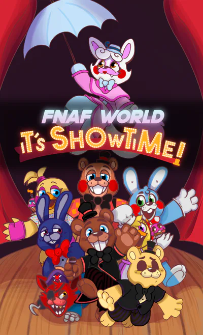 FNaF World: It's Showtime! - Poster