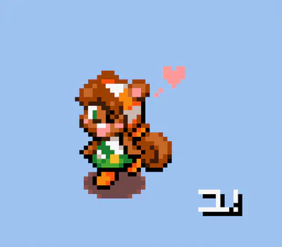 Mitzi Overworld sprite by Tlamachi