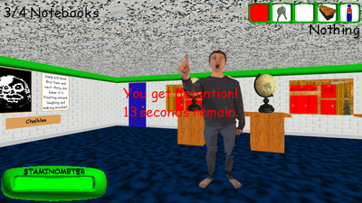 Baldi Basics Plus On Android by LMsonicboy8269