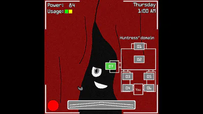 She's playing hide and seek...