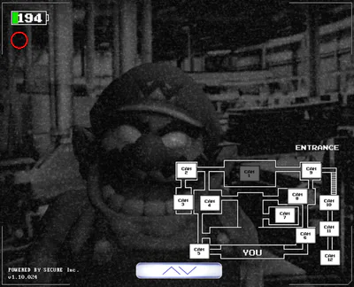 Wario In The Entrance