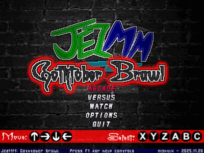 Title Screen/Main Menu