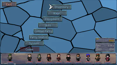 Improved the party menu, its less cluttered now.
