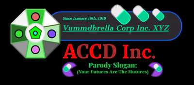 Official Logo for The Vummdbrella Corp Inc. XYZ ACCD Inc. (Version #1) - (Created on: April 3rd, 2026)
