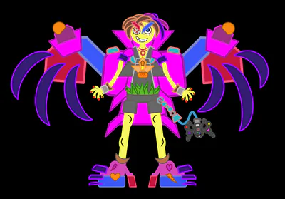 2024 DDS Parody Character #34 - Dtrinna The Gamer "Drinna V" (Version #3) - (Created on: April 10th, 2026)