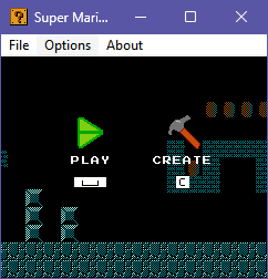 main menu