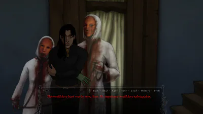 Screenshot from Chapter 2 of Divine Omen!
