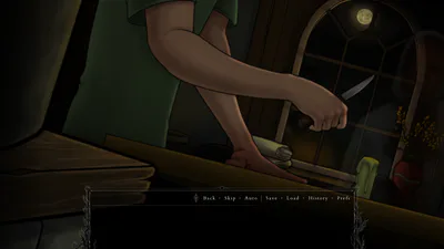 Screenshot from Chapter 2 of Divine Omen!