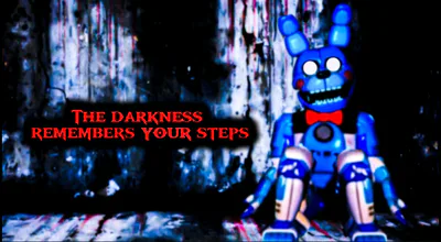 The darkness remembers your steps