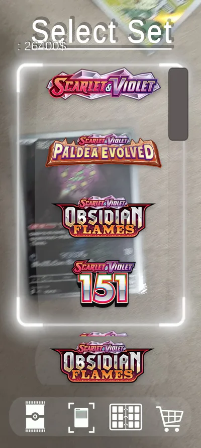 Search your Pokémon Set