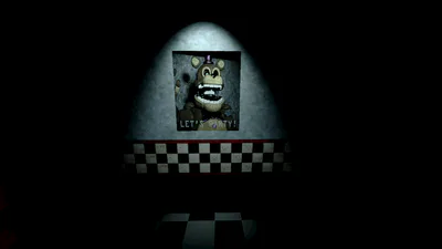 Fredbear on poster