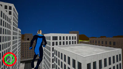 Flying In-between buildings