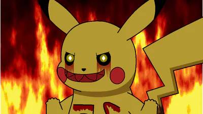 Pikachu? (A Wallpaper)