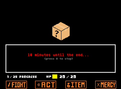 This is the screenshot which is supposed to cause fear