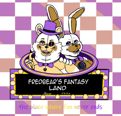Poster advertising the restaurant where the game takes place