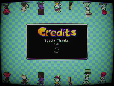 Credits Menu