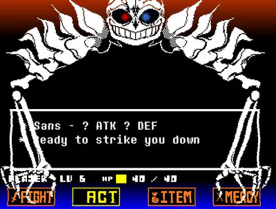 Ultra Dust Sans Fight by ttmok_000 - Game Jolt