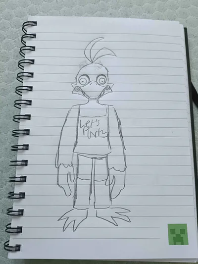 Toy Chica (stylised)