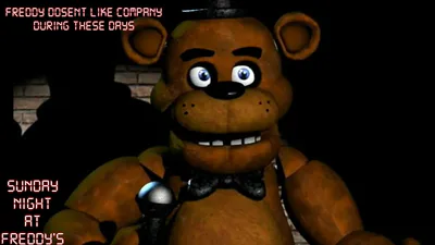 Freddy doesnt like company durning these days