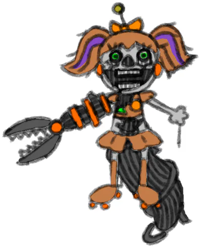 First concept sketch of Salvage Baby (25/05/26) with early colors (30/05/26)