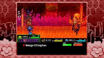 Omega Stington battle