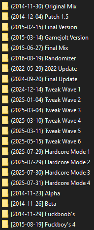 List of Fuckboy's 1 Builds