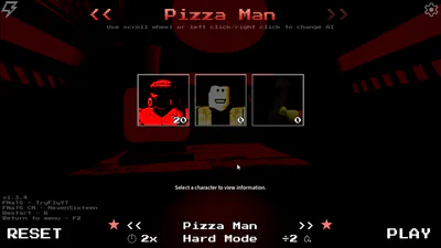 Menu Pizza Man